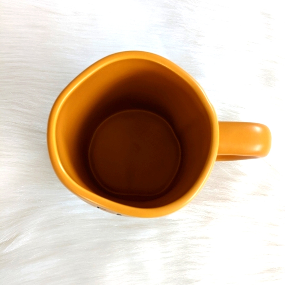 🍁 NWOT Rae Dunn "Fall Y'all" Pumpkin Orange Mug, 16 oz. - Picture 3 of 5